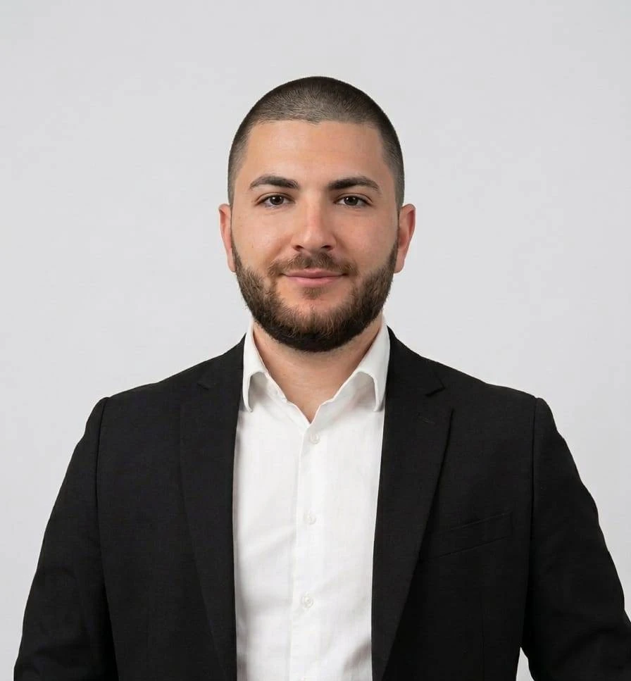 Ritratto professionale del referente dell’ufficio tecnico dello Studio Donati